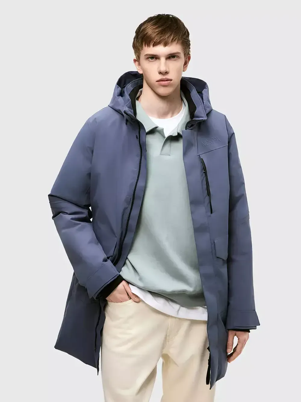 Парка мужская TIGIL NORPPA буря