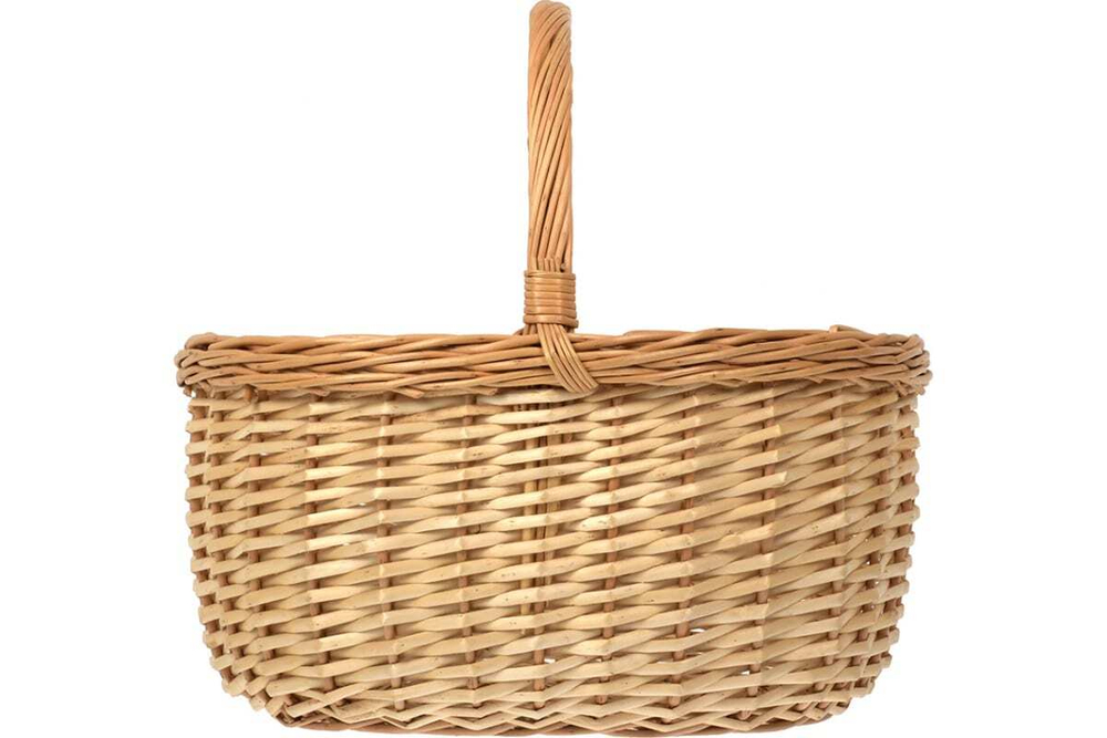 КОРЗИНА ДЛЯ ГРИБОВ И ПИКНИКА 38X34X37СМ, 20Л 61537