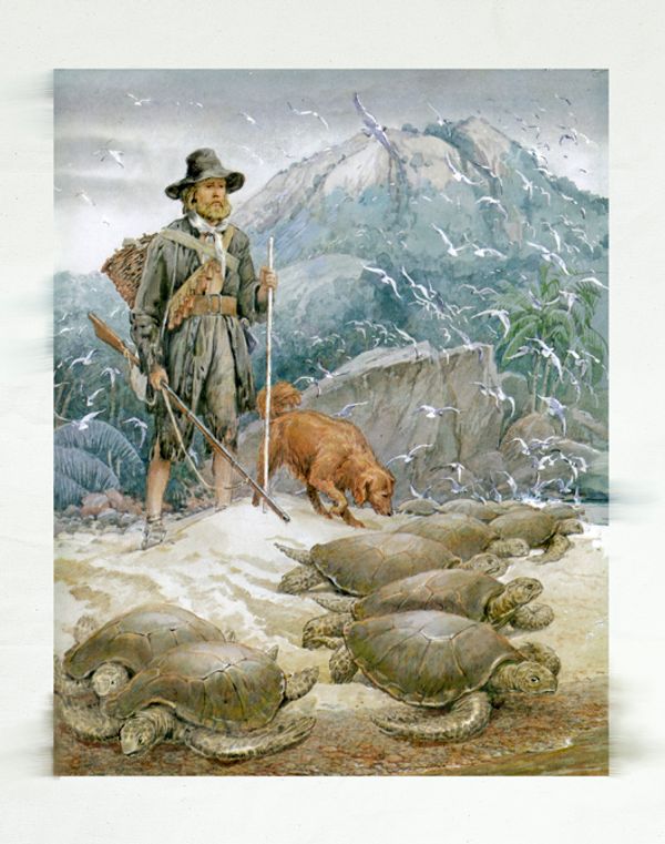 Жизнь и удивительные приключения морехода Робинзона Крузо