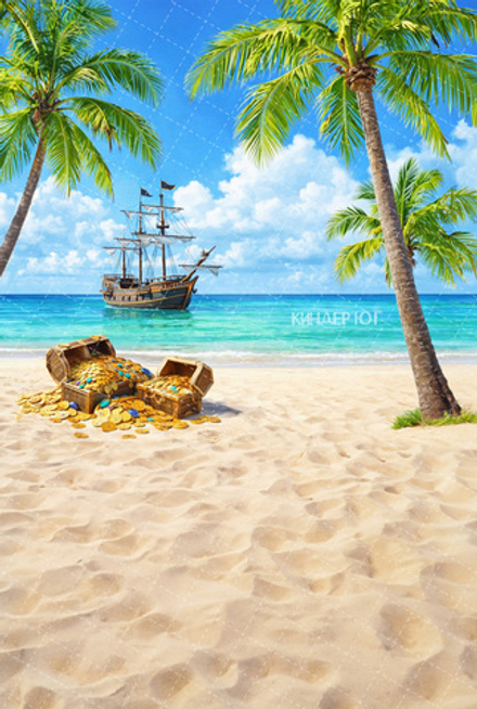 Фотофон "Остров сокровищ" арт. ФФ903-106