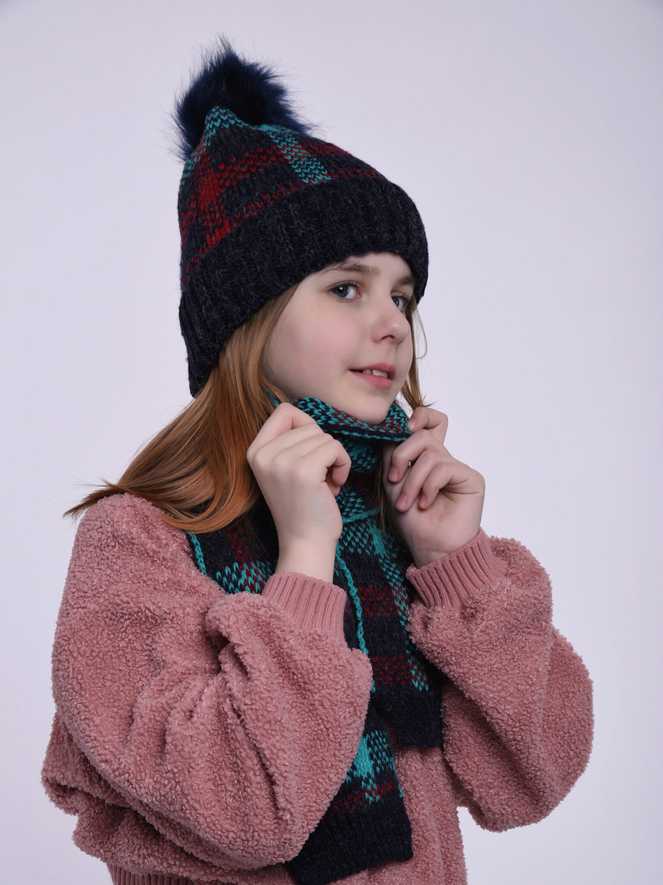 Комплект детский (Шапка+Шарф)