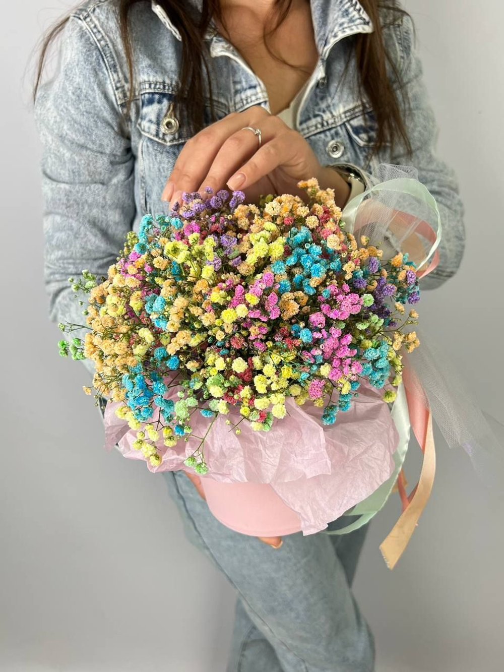 Гипсофила радужная в коробке