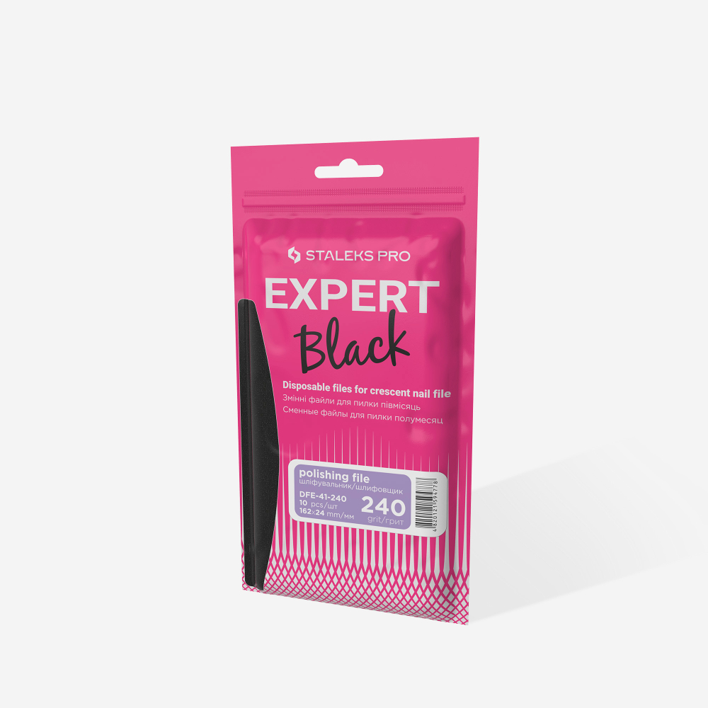 Сменные файлы для пилки полумесяц (шлифовщик на пенной основе) EXPERT 41 240 грит (10 шт), СТАЛЕКС