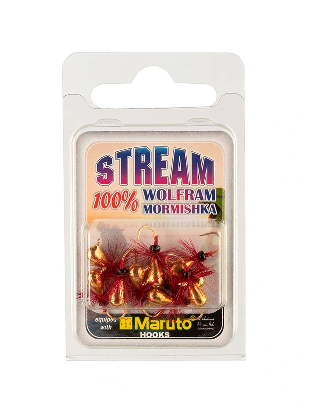 Мормышка рыболовная Nord Waters W с ушком Капля WUCAPL040BL 10шт/уп