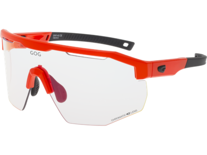 Спортивные очки GOG Argo С / Matt Neon Orange-Black / Photochromic Red Lens