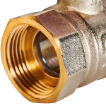 Кран шаровой полнопроходной ROMMER - 1" (ВР/ВР, PN40, ручка-бабочка)