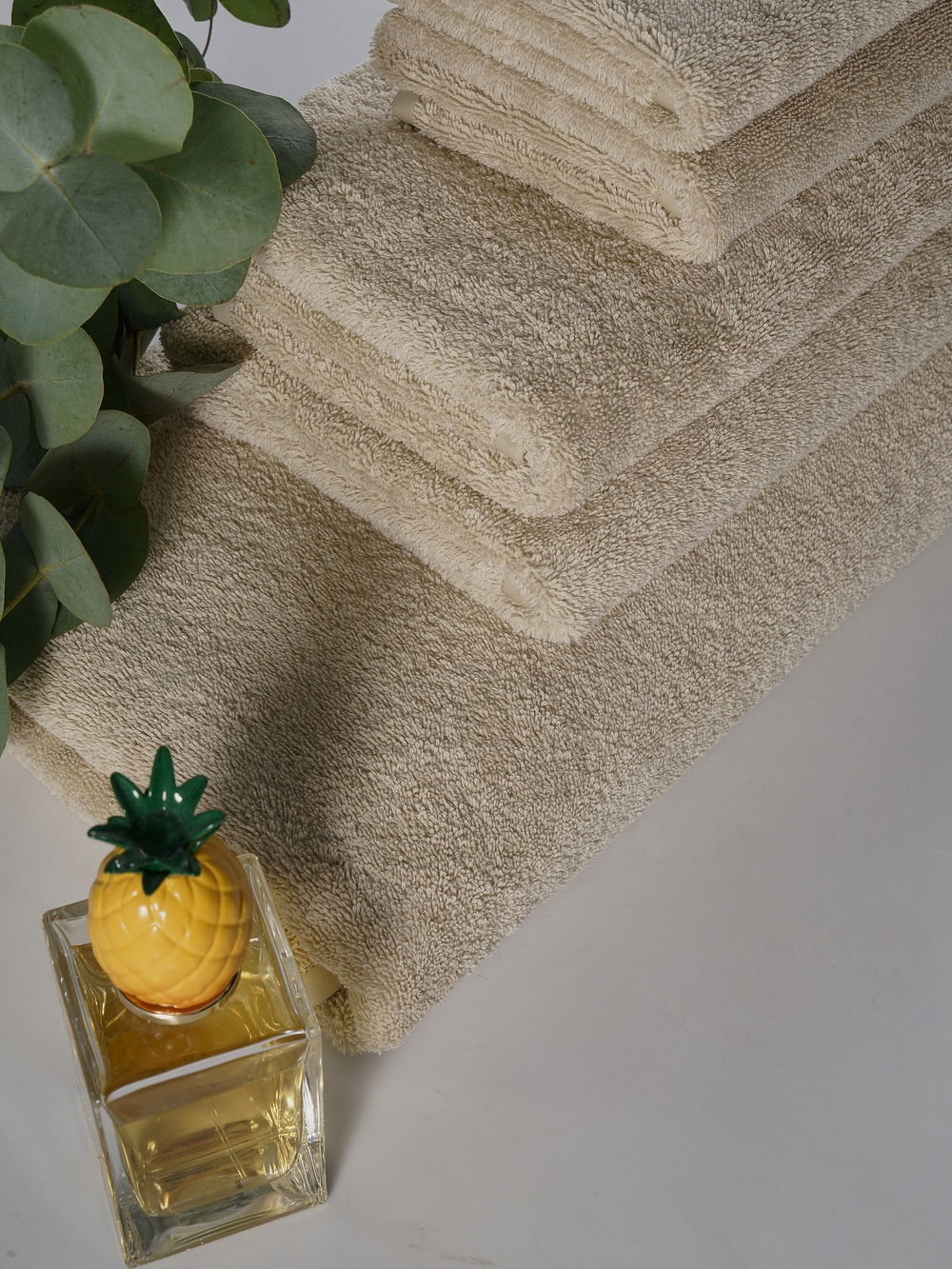 Набор полотенец 3шт Claire Batiste Atelier Ile пшеничный