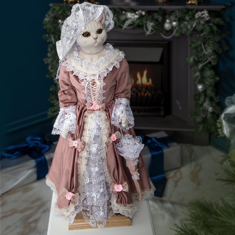 Кукла коллекционная Кошка Софи Шерадам