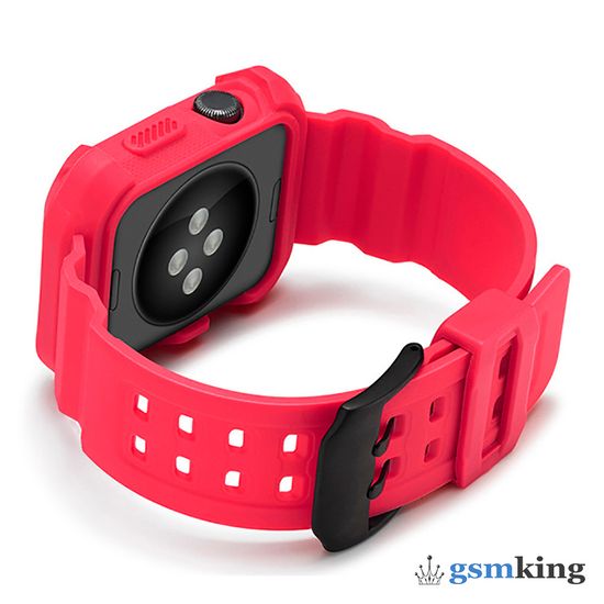 Protective Silicone Case Red (Красный) for Apple Watch
