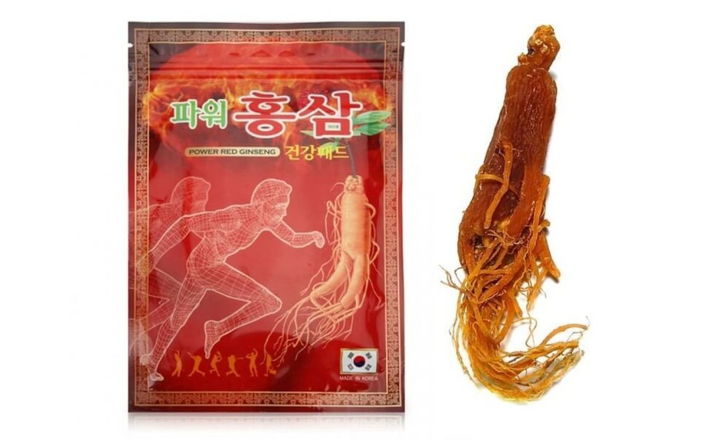 Himena Пластырь с красным женьшенем «сила красного женьшеня» - Power red ginseng