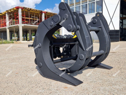 Захват лесной на Экскаватор-погрузчик John Deere