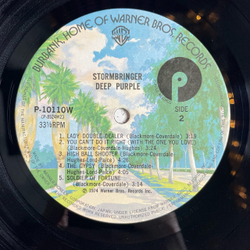 Винтажная виниловая пластинка LP Deep Purple Stormbringer (Japan 1976) (No Obi) Soldier Of Fortune