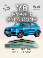 Щетки стеклоочистителя HUOYE Y8 600/525 мм на Audi Q3 | Push button