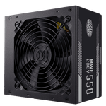 Блок питания CoolerMaster  550W, MWE 550 White 230V - V2, Non Modular, КПД 85%, MPE-5501-ACABW-EU