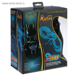 Игровая гарнитура RUSH SNAKE, динамики 40мм, велюровые амбушюры, черн/синяя (SBHG-1000)