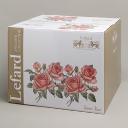 СЕРВИЗ ОБЕДЕННЫЙ LEFARD "КОРЕЙСКАЯ РОЗА" НА 6 ПЕР. 23 ПР. (КОР=1НАБ.)