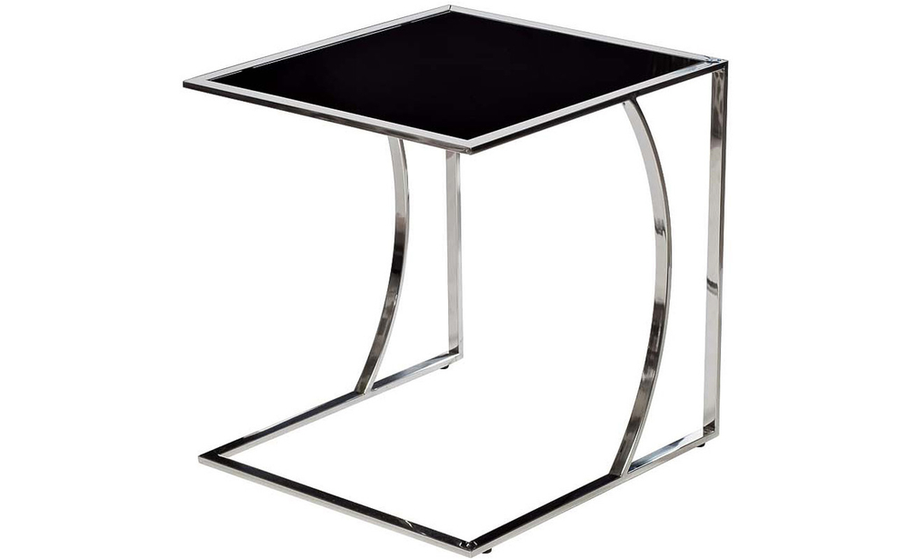 Стол серебряный Garda Decor 6L-SILVER вид сбоку