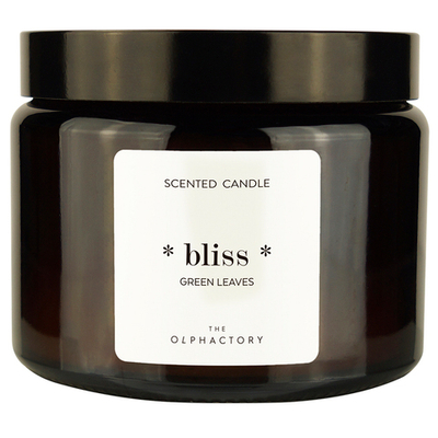 Свеча ароматическая the olphactory, bliss, green rhubarb, 60 ч