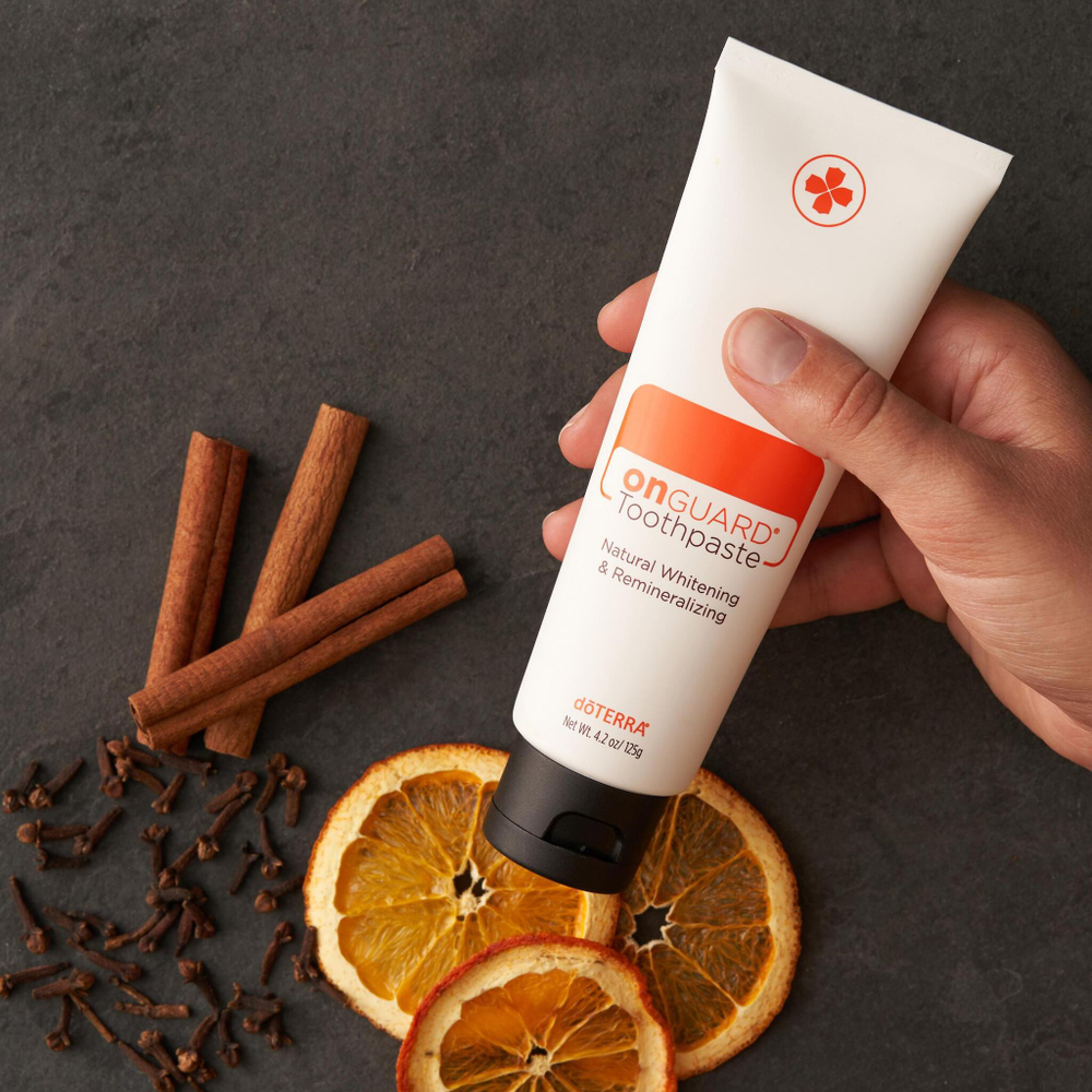 doTERRA «On Guard» Natural Toothpaste, отбеливающая зубная паста, 125 гр (PROMO)