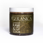 LAVENDER R&AW coffee sugar SCRUB - Скраб с молотым кофе и сахаром