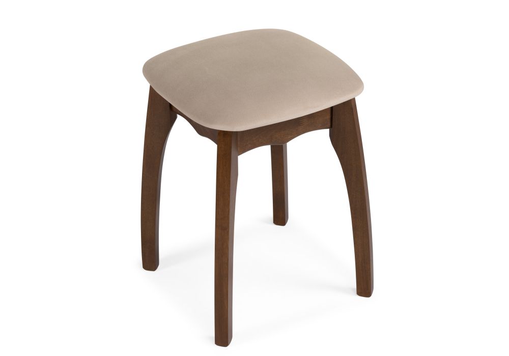 Табурет Астир орех / сливочный раф