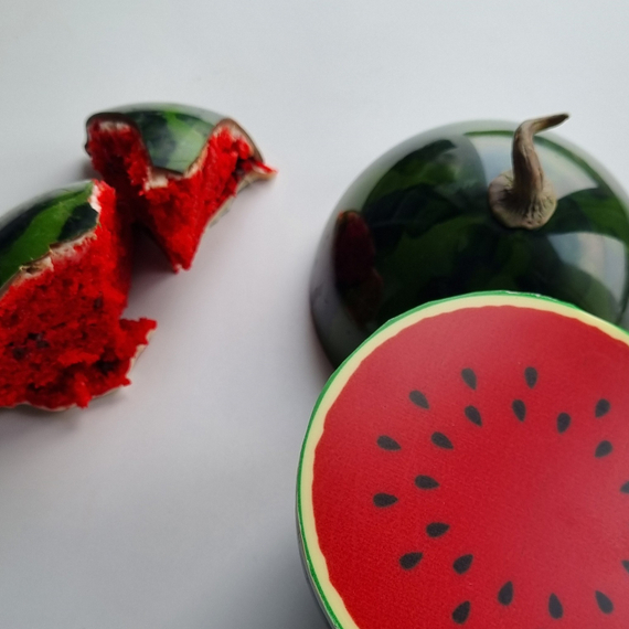 885 | Форма для шоколадных фигур &quot;Полусфера 120мм&quot; (275х135 мм)