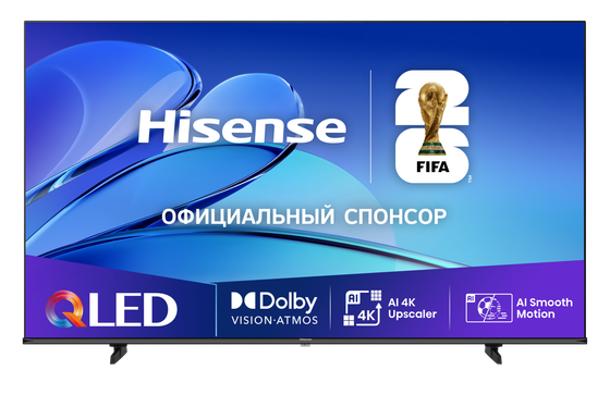 ЖК телевизор Hisense 55E7Q(QLED,UHD Smart,frameless)