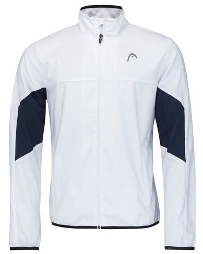 Детская теннисная толстовка Head Club 22 Jacket - White