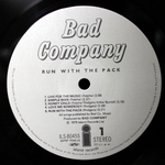 Bad Company / Run With The Pack (LP)