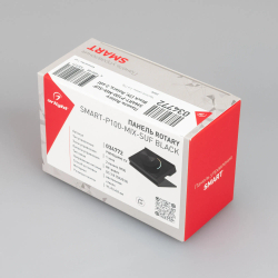 Панель SMART-P100-MIX-SUF Black (3V, Rotary, 2.4G) (Arlight, IP20 Пластик, 5 лет) 034772