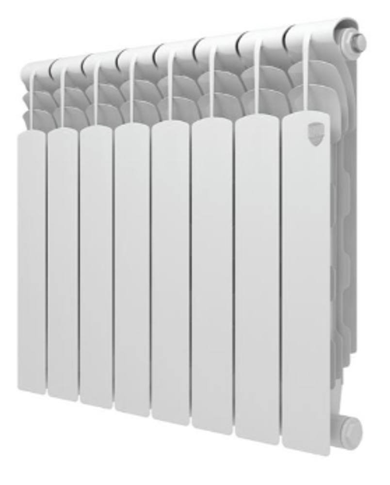 205_ Радиатор биметаллический секционный Revolution B 500/80/8 арт. RTRB350008 Royal Thermo ш/к  4680551104981