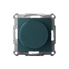 Светорегулятор поворотно-нажимной AtlasDesign 400Вт механизм изумруд SE ATN000823