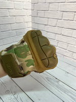 Тактические беспалые перчатки / мультикам