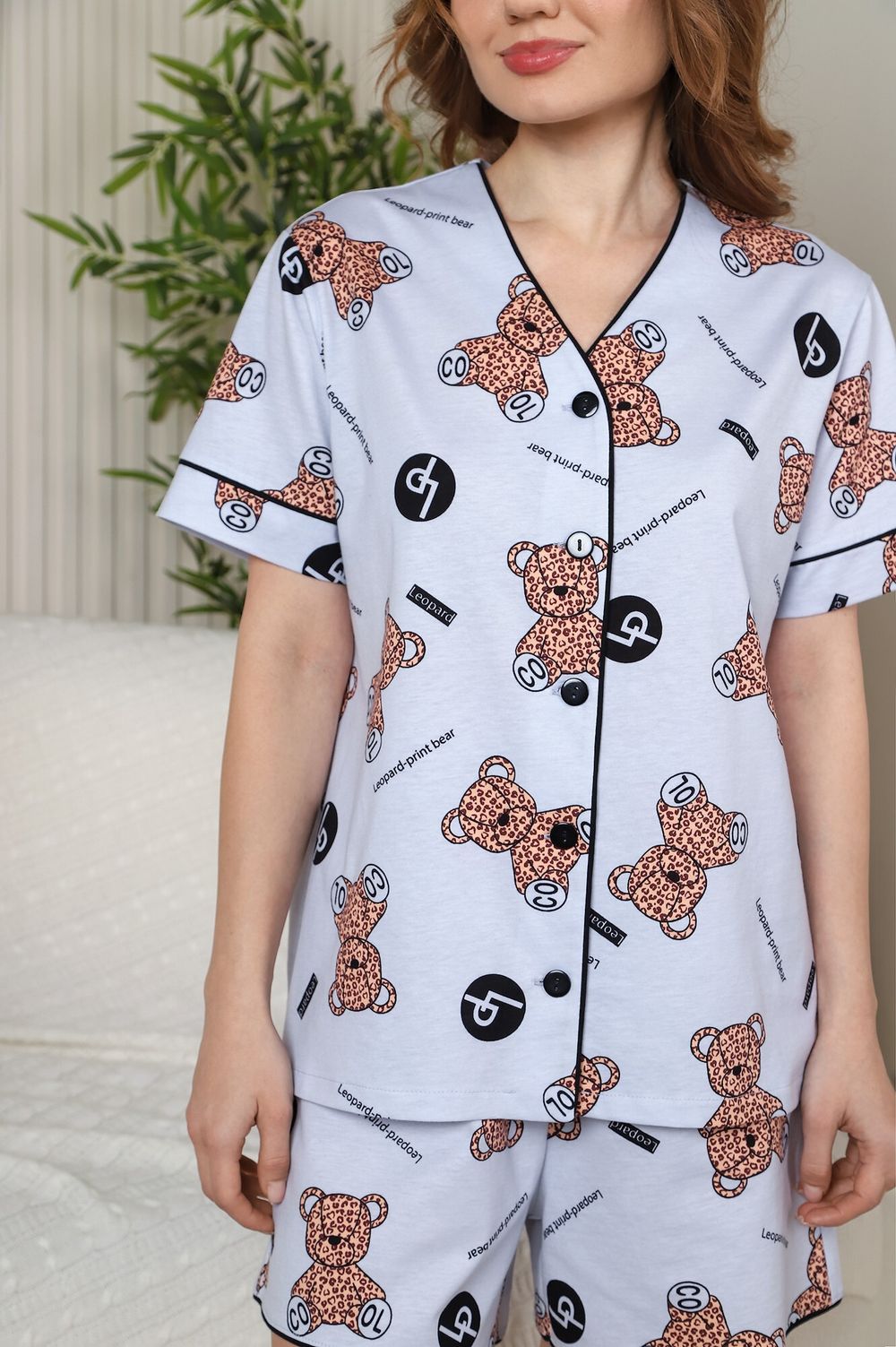 Пижама Амальфи-3 Виотекс СЕРЫЙ