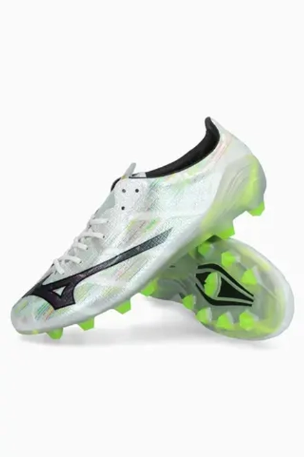 Бутсы Mizuno Alpha II Japan FG - серебряный