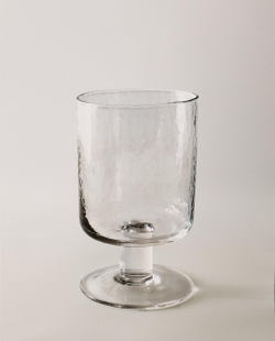 Zara Home бокал из стекла, цвет прозрачный, 13 см · 0211/409
