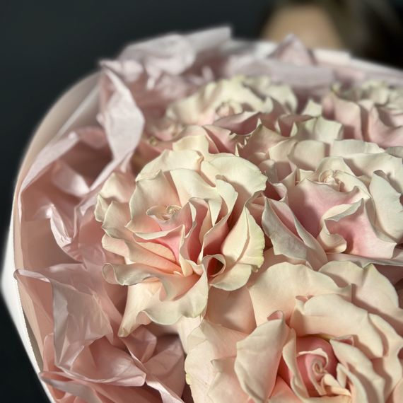 Монобукет из французских роз