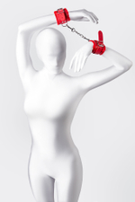 Наручники Anonymo красные 27 см