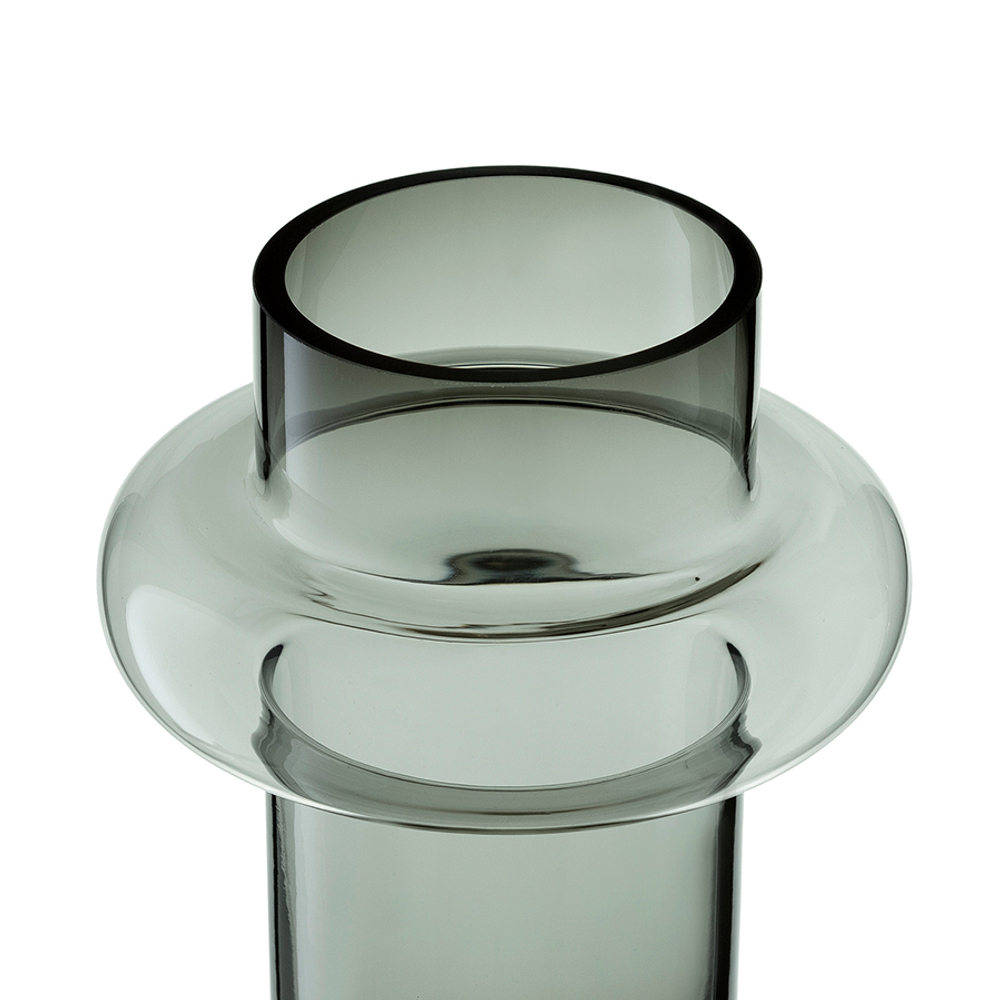 Ваза vayr, 26 см, серая