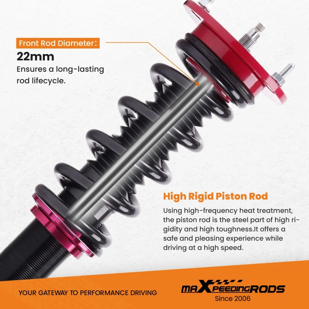 MaXpeedingrods Coilovers 24 Way Damper Kit подходит для автомобиля MERCEDES S-CLASS W220 S430 S500 lowering kit
