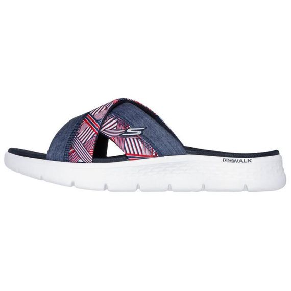 Skechers Go Walk Flex 'Blue Red'