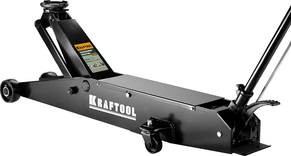 KRAFTOOL HIGH-LIFT 5т 150-560мм подкатной домкрат для тяжелой техники