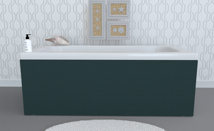 Экран под ванну глухой TR-10-421 изумрудное дерево