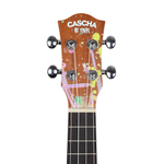 CASCHA HH 2600 Soprano Ukulele Urban (чехол и 3 медиатора в комплекте)