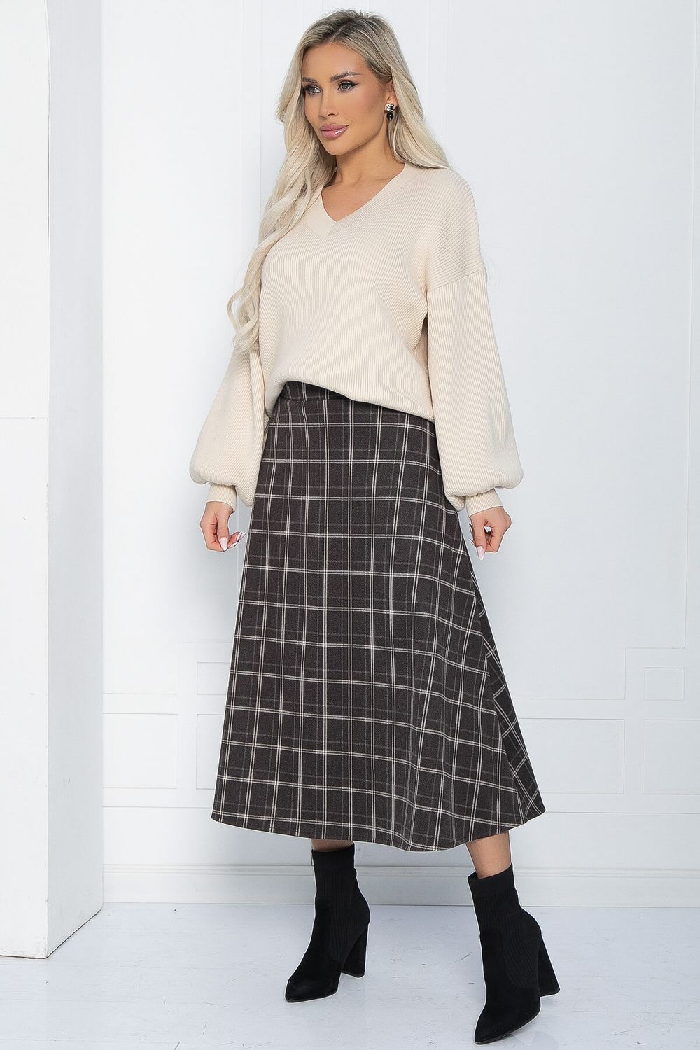 Юбка Дакота (шоколад) Ю12160 LT Collection