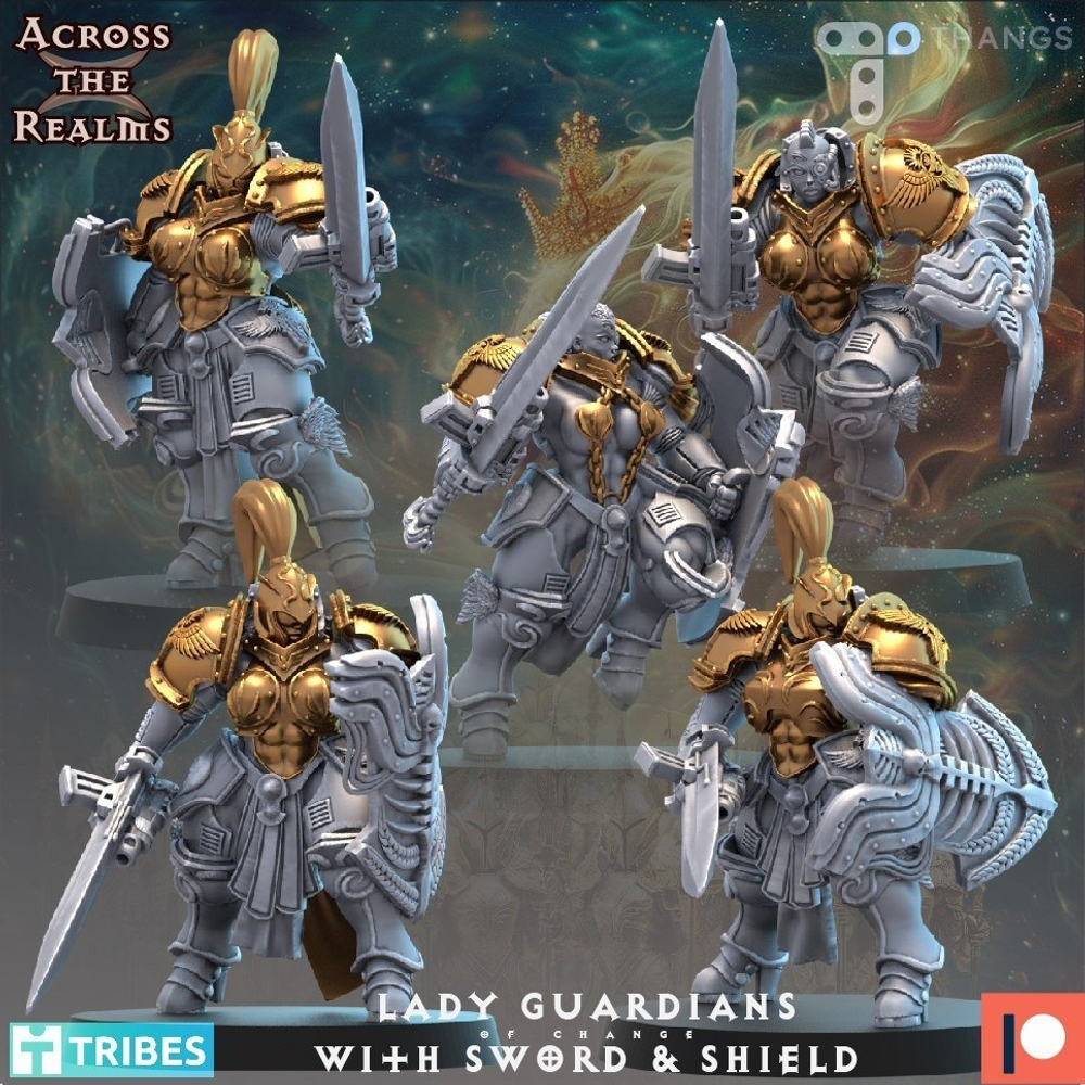 Custodes Lady Guardians Swords