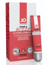 Клиторальный крем JO WARM & BUZZY CLITORAL GEL - 10 мл.