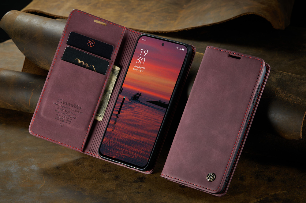 Чехол-книжка CaseMe Matte OPPO Reno 13 global