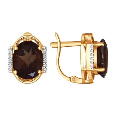 Серьги Au 585 (723878)