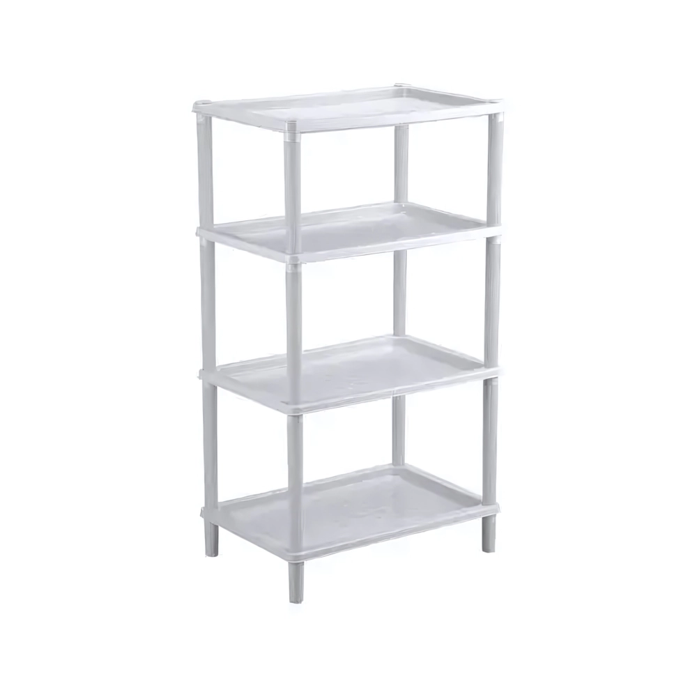 ЭТАЖЕРКА ФЛАВИЯ 4 ПОЛКИ 420Х290Х810 ММ (светло-серый)